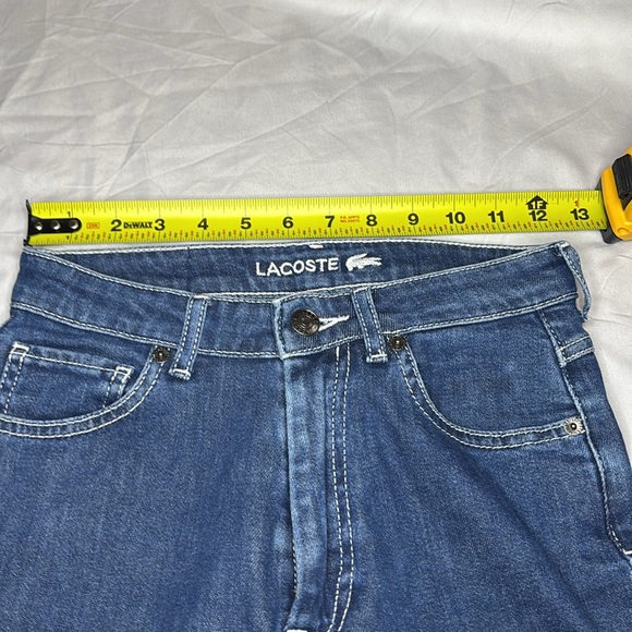 Lacoste jeans slim fit size 22 - Picture 4 of 8